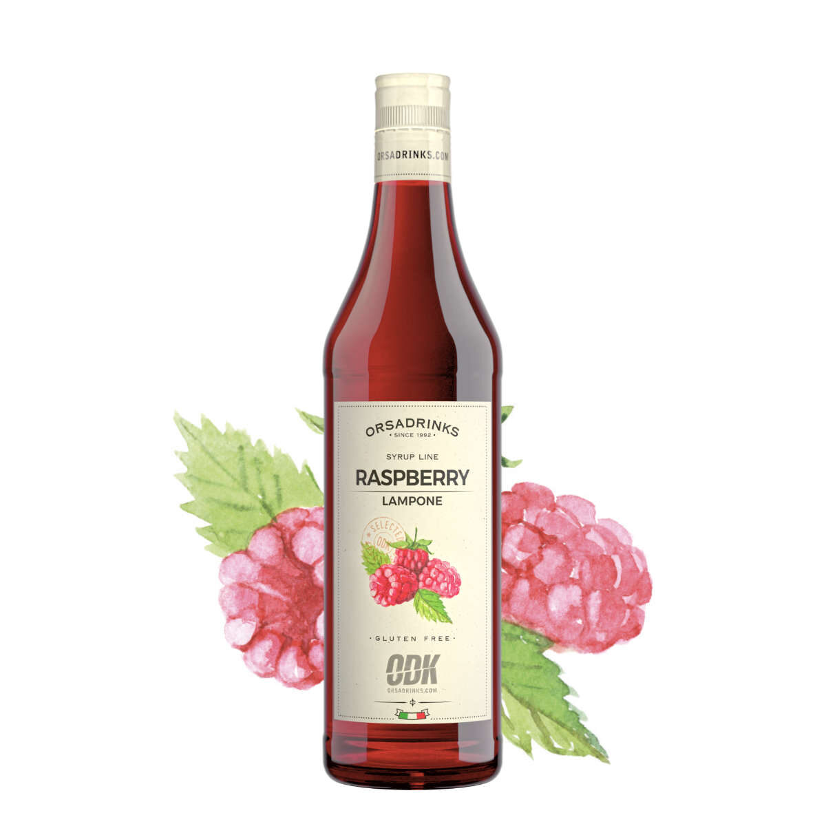 SYRUP nuovi - sito odk Raspberry Syrup 750 ml - Image 1